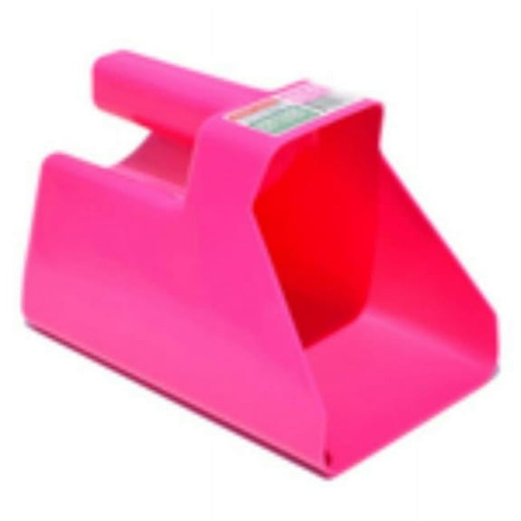 Tuff Stuff Products ESS-PK Enclosed Scoop Square, Pink