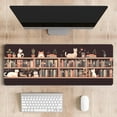 thumbnail image 5 of Mouse Pad Desk Mat Gaming Large Keyboard Cute Office Desktop Computer Laptop Cat XXL Long Giant Big Kawaii Girly Pretty Modern Design for Women Girl Gamer Oversized Wide 31.5x11.8'''' Mousepad, 5 of 5