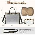 thumbnail image 4 of Lovevook Laptop Tote Bag for Women, Lightweight Pu Leather Work Tote Bag with Clutch Purse, Large Computer Bag Briefcase Fit for 15.6" Laptop, 4 of 7