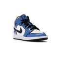 thumbnail image 5 of Air Jordan 1 Mid SE 'Signal Blue' (2021) (GS), 5 of 5
