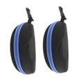thumbnail image 4 of 2 estuches portátiles con cremallera dura para gafas con llavero, contenedores para gafas de Yuyangstore Estuches para gafas de sol, 4 of 6