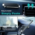 thumbnail image 2 of Pack de 2 soportes magnéticos universales para teléfono móvil con placas metálicas, soporte para teléfono móvil para coche, 2 of 6
