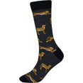 thumbnail image 3 of GHSDFBB Men's 2/4 Packs Fun Crazy Novelty Dress Crew Socks, 3 of 6