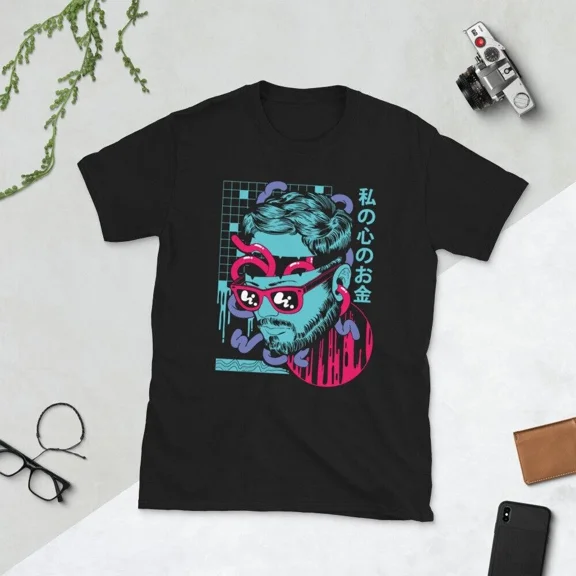 Paymoneywubby Short Sleeve Black T-Shirt All Size