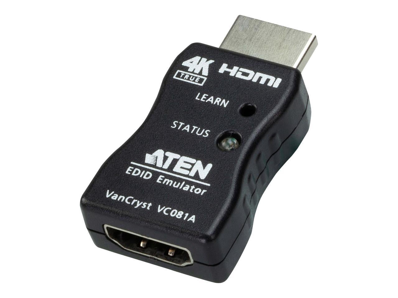 ATEN VanCryst True 4K HDMI EDID Emulator Adapter VC081A