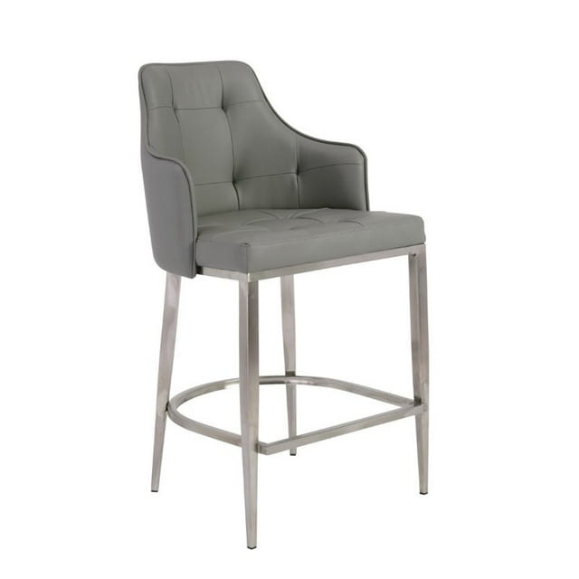 Eurostyle Tabouret Aaron 26" en Gris