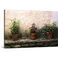 thumbnail image 1 of Great BIG Canvas | "Flowers on a Wall" Canvas Wall Art - 48x32, 1 of 2
