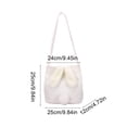 thumbnail image 4 of Organizadores de armario y almacenamiento, Organización y almacenamiento, Contenedores de almacenamiento, Bolsa de mano/cesta de conejito de Pascua Bolsa de almacenamiento de regalo decorativa Bolsas, 4 of 6