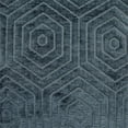 thumbnail image 4 of Blue My Mind Sutter 19" Square Chenille Throw Pillow - Pacific Navy in Set of 2, 4 of 6