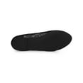 thumbnail image 5 of BLISSFUL STEP Women's Lace Mesh Embroidery Round Toe Slip on Ballet Flat Black 11, 5 of 7