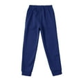thumbnail image 5 of Wdgfv Boys Jogger Pants Elastic Casual Soft Warm Athletic Comfortable Playwear For Kids Winter Thermal Sweatpants Blue 11-12 Years, 5 of 8