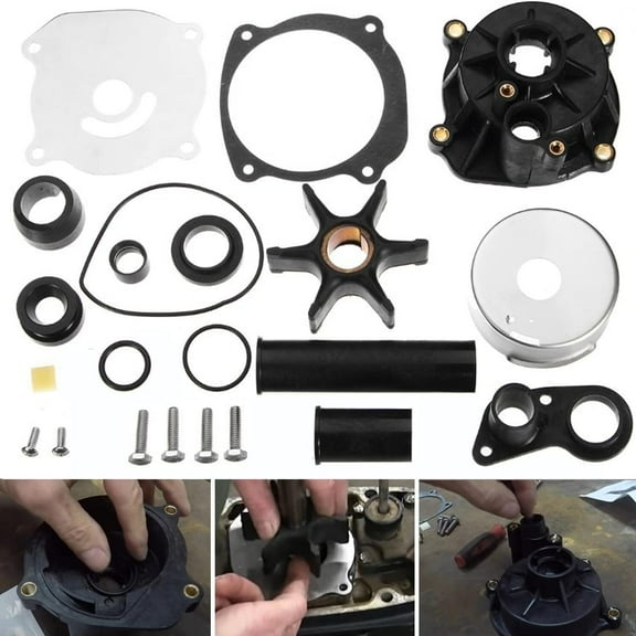 Water Pump Impeller Kit 5001595 for Johnson Evinrude V4 V6 V Outboard 75-250HP