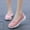 Pink PK38, variant on WIZUTIZ Women Mesh Solid Non-Slip Pumps Shoe Sneakers Casual Shoes Student Running Shoes up to 30% Off Navy