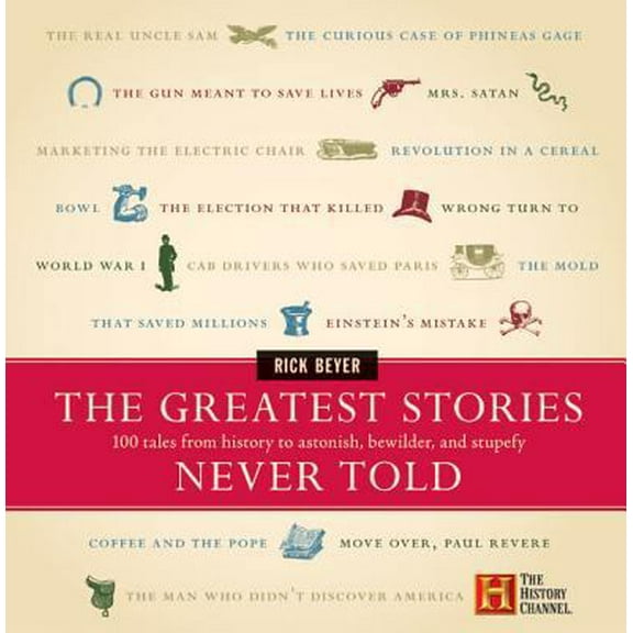 Pre-Owned The Greatest Stories Never Told: 100 Tales from History to Astonish, Bewilder, and Stupefy (Hardcover) 0060014016 9780060014018