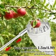 thumbnail image 5 of Austok Fruit Picker Tool Adjustable Fruit Picking Harvester with 4.9Ft Telescopic Pole Ergonomic Lightweight Fruit Catcher Fruit Picking Tool for Cherry Berry Orange Lemon Pear, 5 of 9