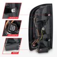 thumbnail image 5 of Convient 2015-2021 GMC Canyon ANZO USA Assemblage de Feu Arrière - Lentille à Fumée LED 311435; Boîtier Noir; Rouge/blanc; Ensemble de 2; avec Barre Lumineuse en C, 5 of 5
