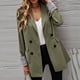 thumbnail image 2 of Chaqueta de traje de moda chaqueta de traje de bolsillo para mujer para viajes para compras para dama ANGGREK Otros, 2 of 6