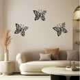 thumbnail image 4 of ZheElen Artistic Elegance Metal Wall Art With Smooth Lines And Delicate Patterns Creating Sophisticated Atmosphere In Living Large 1Set, 4 of 6