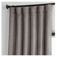 thumbnail image 4 of TiaGOC Faux Linen Room Darkening Curtains - 108 Inches Long Luxury Linen Curtains for Bedroom & Living Room (1 Panel), 50W X 108L, Mink, 4 of 9