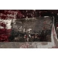 thumbnail image 4 of MDA Rug Imports Rhodes Collection Abstract Area Rug 7'11'' x 10'6'' - Red/Brown, 4 of 5