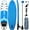 Blue & Black, variant on XHYHWYD 10ft Inflatable Stand-Up Paddle Board for Adults, Extra Wide Stable Yoga Paddleboard