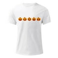 thumbnail image 3 of T Shirts for Man Scary Carved Pumpkin Face Coffee T Shirt Shirt Pack Men Tall Shirts for Men Speed Turtle Neck Sports Man Dry Blend Mens Size Medium Mens White S, 3 of 4
