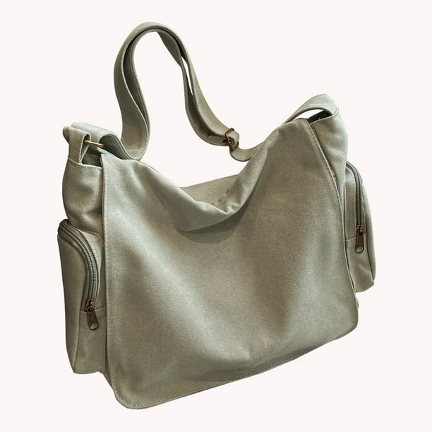 Bolsa De Vagabundo Bolsa College Lona Viaje Moda Messenger Crossbody Army Verde Verde Ndcxsfigh Para Estrenar