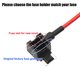 thumbnail image 5 of 32V 10uds Bajo Perfil  para Mini Fusible Adaptador Kit con 10uds 30A Fusible, 5 of 7