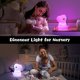 thumbnail image 3 of Luz de noche de dinosaurio, luz de noche recargable para niños Bb, luz de noche para adultos Bb Girl Boy, luz de noche de silicona LED portátil, luz de noche táctil, decoración ACTIVE Biensenido a ACTIVE, 3 of 5