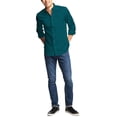 thumbnail image 2 of Ma Croix Mens Premium Dress Shirt Button Down Long Sleeve Collar Solid Casual Slim Fit, 2 of 4
