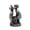 Style C, variant on Walbest Retro Little Girl and Boy Resin Garden Statue, Exquisite Fountain Figurine Garden Art Ornament, Outdoor Girl and Boy Drinking Water Fountain Yard Art Decoration