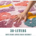 thumbnail image 2 of Bathroom fun carpet cute bathroom carpet non-slip children's modern microfiber mat absorbent non-slip, 2 of 4