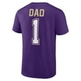 thumbnail image 3 of Men's Purple Washington Huskies Father's Day #1 Dad T-Shirt, 3 of 3