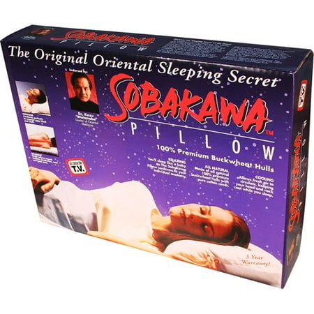 As Seen on TV Sobakawa Buckwheat Hull Pillow