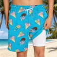 thumbnail image 2 of JAJAHO Boys Swim Trunks With Liner UPF 50+ Ice Cream Printed Beach Shorts For Kids Boy Bathing Suit Drawstring Swim Shorts 2-14Y, 2 of 4