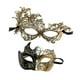 thumbnail image 2 of Máscaras de disfraz Strade Fareast Limited para Mardi Gras Oro, 2 of 8