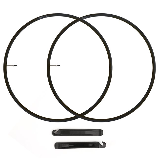 LotFancy 2Pcs 700x23/25c Tube 60mm Presta Valve, 700x25c 700x23c Tube