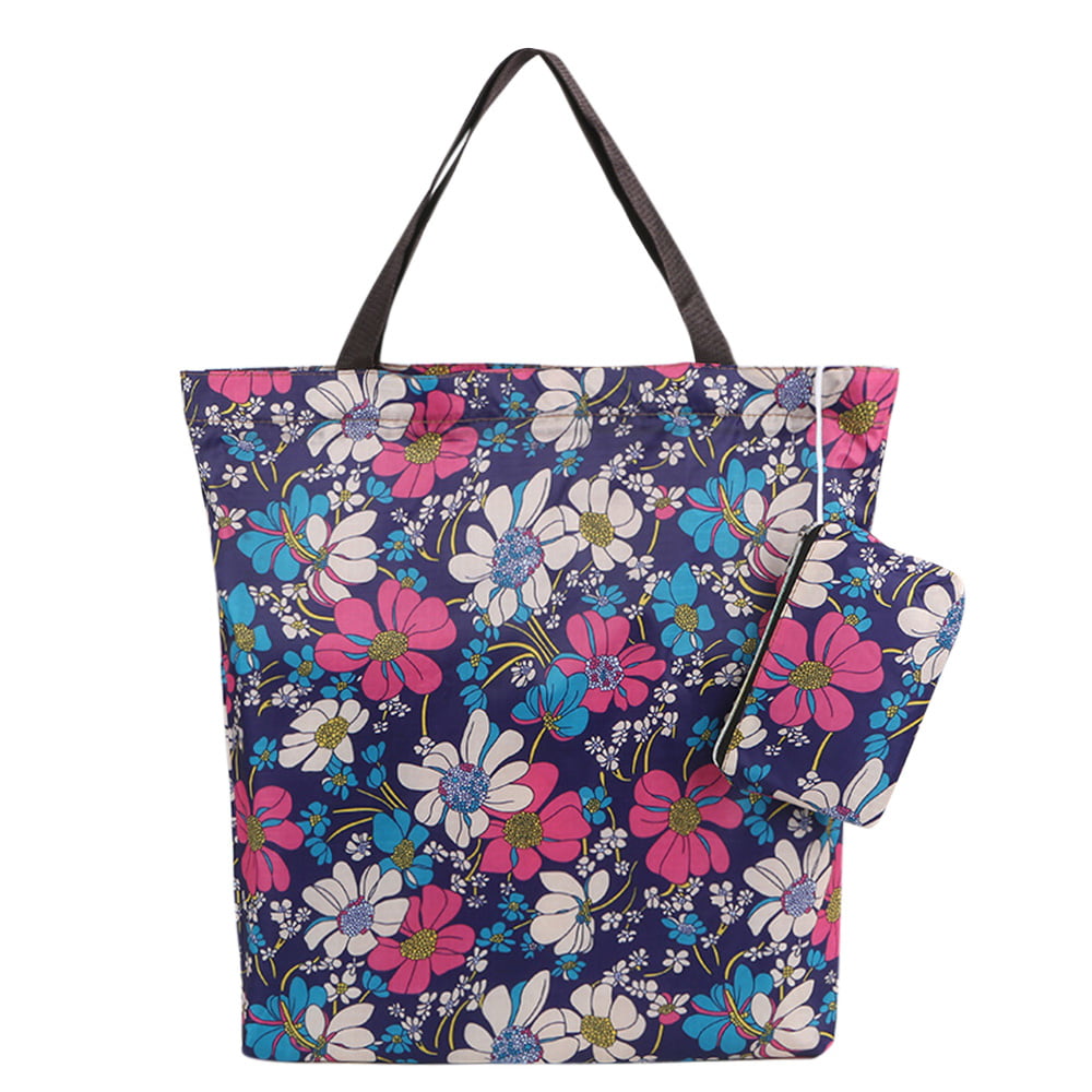 Reusable Folding Shopping Bag Environmental Travel Grocery Holiday Tote Handbag