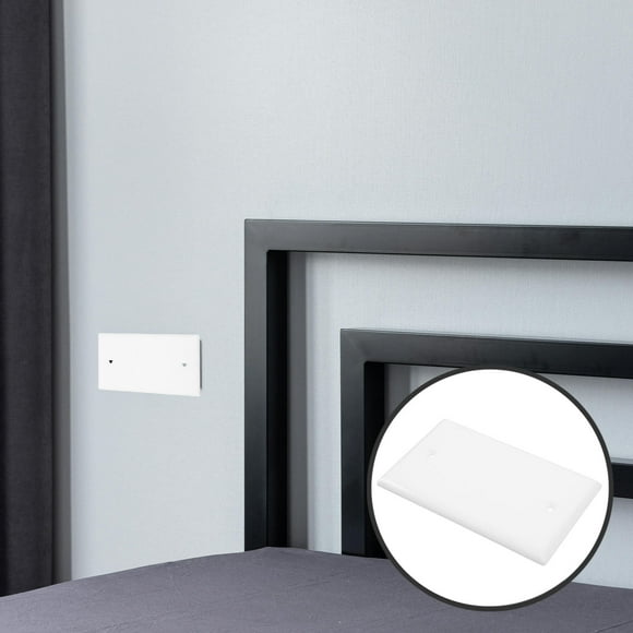 OULII Electric Plate Covers Wall Plate Cover Enhance Decor White 1Set