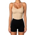 thumbnail image 5 of Miyuan Womens Spaghetti Strap Tank Tops Summer Camisole Athletic Workout Gym Going out Cute Basic Crop Top, 5 of 6