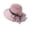 Pink, variant on Fascinators Hats For Women,Flower Wide Brim Sun Hat Summer Ruffles Cap Bridal Wedding Church Dress Hat Sun Cap Cocktail Tea Party Wedding Sun Hat