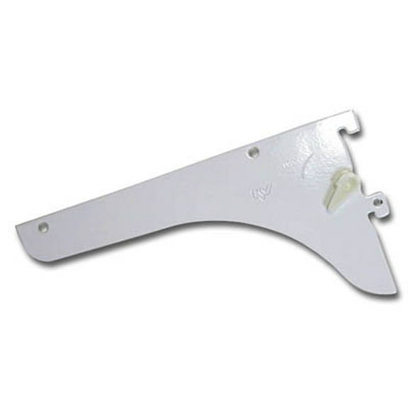10in Shelf Bracket WHITE