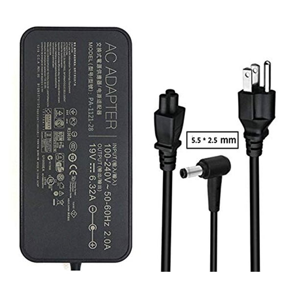 19V 6.32A 120w AC Adapter Charger ADP-120RH B,PA-1121-28,ADP-120ZB BB for ASUS ROG GL502 Q550LF N550JV F554LA GL551JM GL551JW GL771JM R500VJ R510CA R700VJ X750JB N550JX N750 X550JK