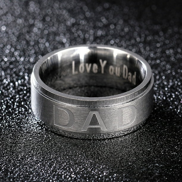 Walmart shop dad rings