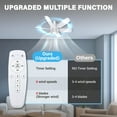 thumbnail image 5 of 6 Blade Socket with Light Ceiling Fan, Smart Remote Control to Control Fan Intensity, Light, Time Setting, 5 of 6