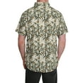thumbnail image 2 of Pacific Marlin Hawaiian Woven Button-Up Cotton Shirt (Men's), 2 of 2