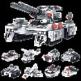thumbnail image 4 of 2026 WW2 Military Vehicle Tank 8in1 Airplane Truck Model Building Blocks DIY Bricks Kids Construction Toys Gifts for Boys Adult, 4 of 7