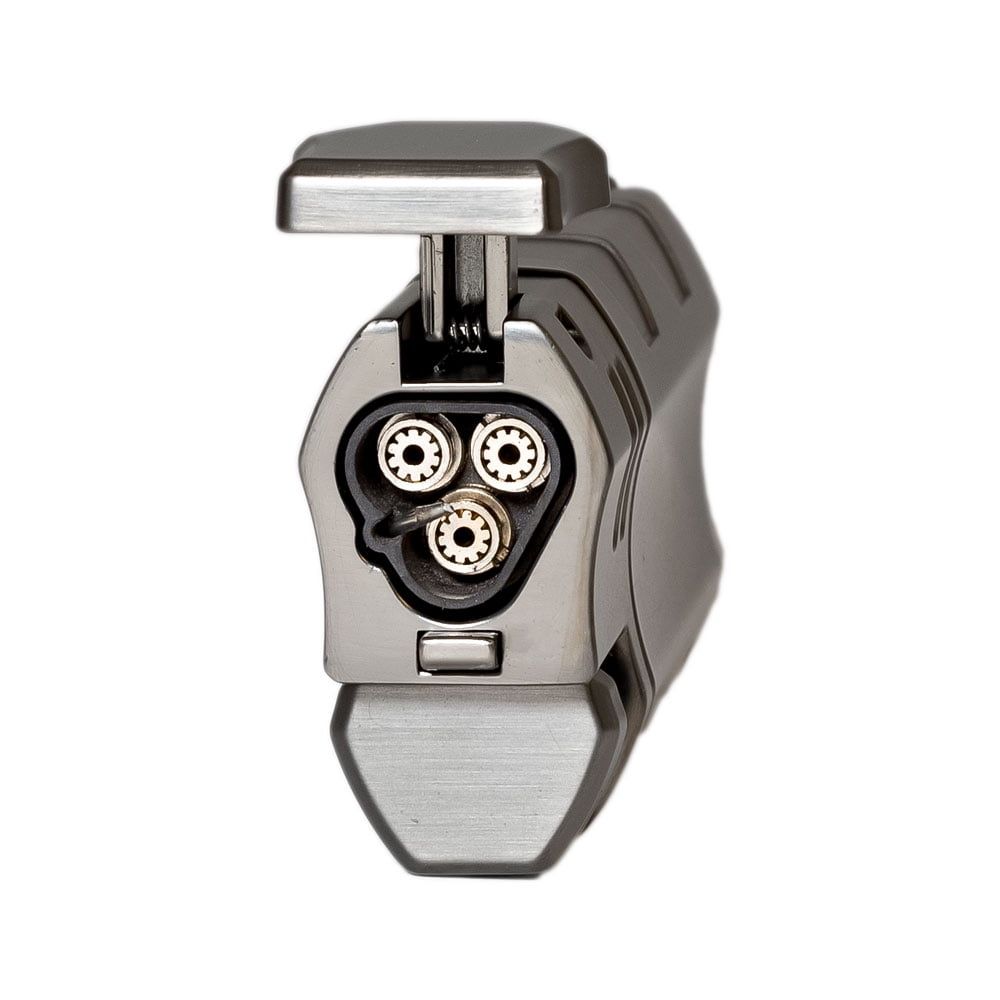 Vertigo Envoy Triple Torch Lighter - Gunmetal