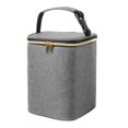 thumbnail image 1 of Bolsa térmica para leche materna Teamoy para 4 biberones de hasta 270 ml, color gris, 1 of 8