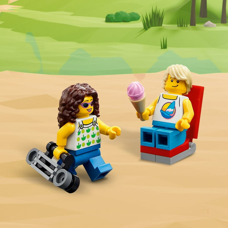 Creator 3 en 1 camping-car à la plage Lego
